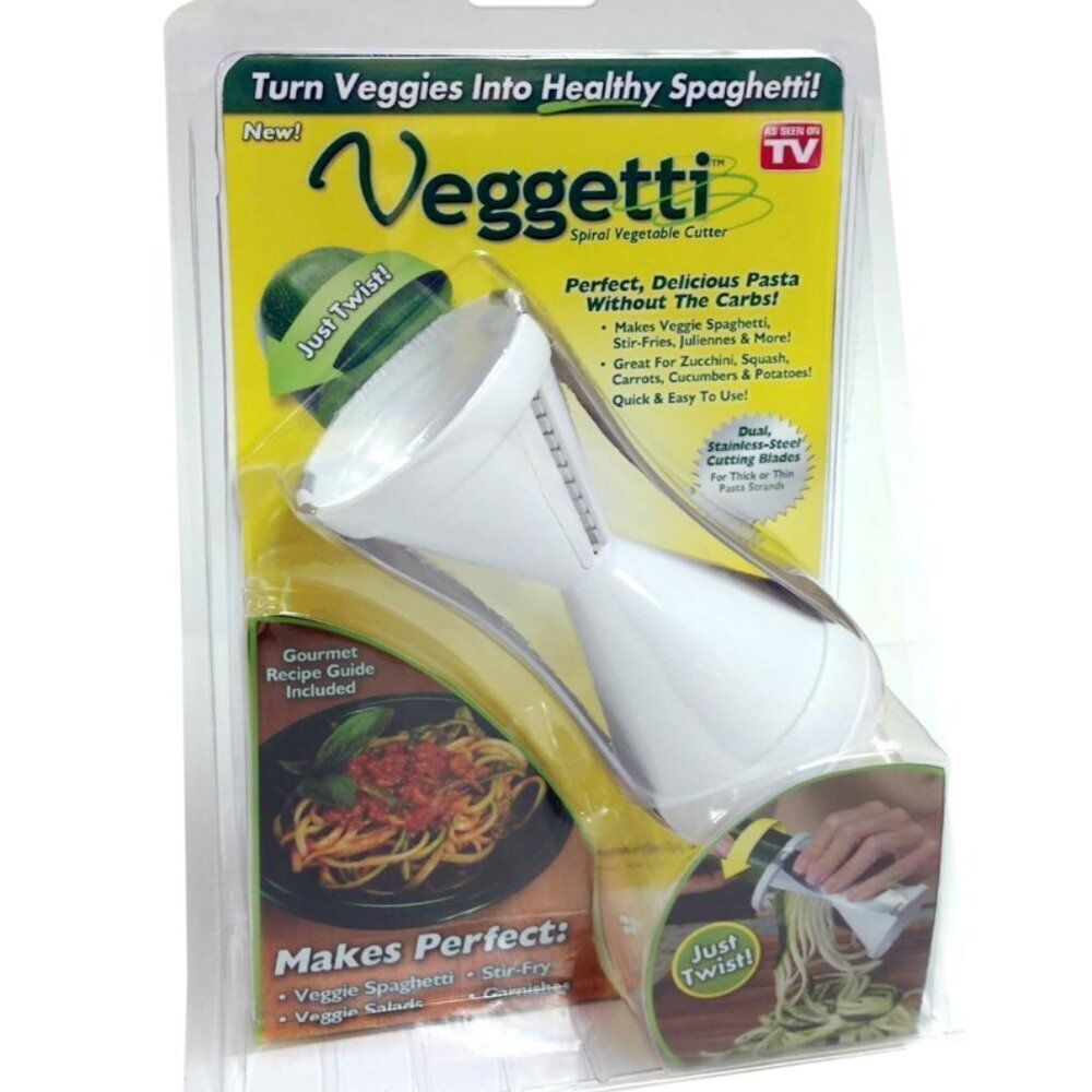NEW Sealed Veggetti Veggie Slicer Zucchini, Squash, Cucumbers, Carrots